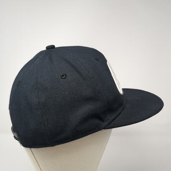 Nike True Snapback Hat Black One Size Big Swoosh Embroidered Outdoor - Picture 5 of 10